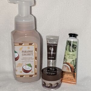 Bath & Body Works - Coconut Mix Bundle - New